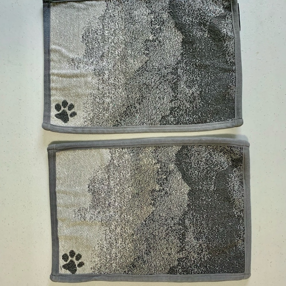 Pair of Pet Feeding Mats by BCBGMAXAZRIA